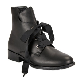 Filippo Tied Booties black 1