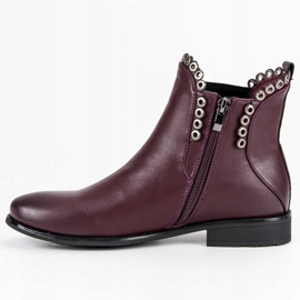 Filippo Casual Chelsea boots red 1