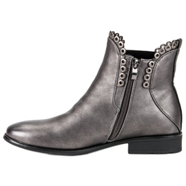 Filippo Casual Chelsea boots grey 1