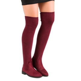 Fashionable musketeers multicolored red 2