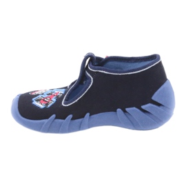 Befado children's shoes 110P305 slippers blue red navy blue 2