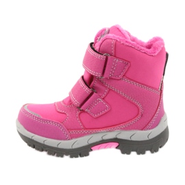American Club American winter boots with a 3121 membrane pink 2