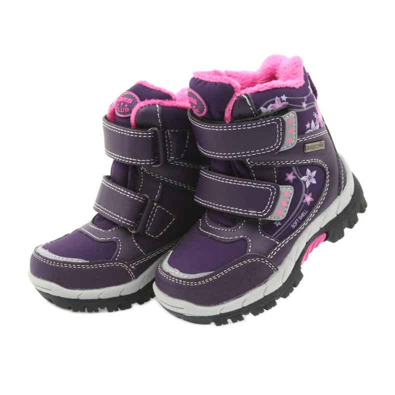 American Club American boots winter boots with a 3121 membrane violet 4