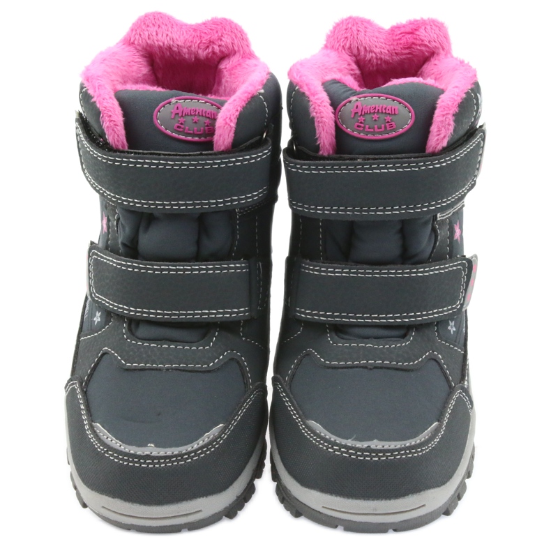 American Club American boots winter boots with a 3121 membrane grey pink 3