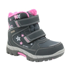 American Club American boots winter boots with a 3121 membrane grey pink 1