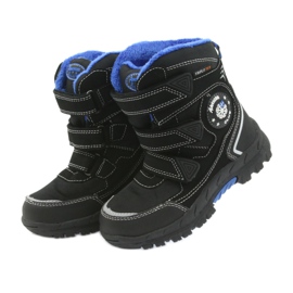 American Club Boots with a membrane American 0926 black blue 4