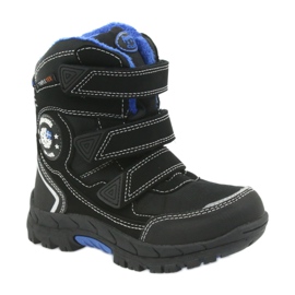 American Club Boots with a membrane American 0926 black blue 1