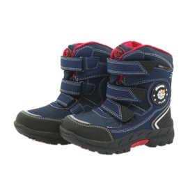 American Club American boots winter boots with a 0926 membrane black red navy blue 4