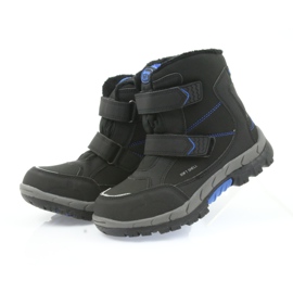 American Club American boots winter boots with a 3123 membrane black blue 4