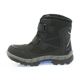 American Club American boots winter boots with a 3123 membrane black blue 2