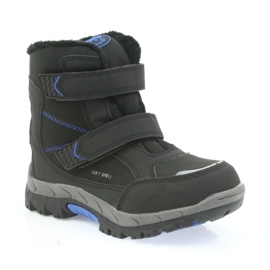 American Club American boots winter boots with a 3123 membrane black blue 1