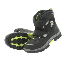 American Club American boots winter boots with a membrane of 1122 black green 4