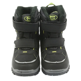 American Club American boots winter boots with a membrane of 1122 black green 3