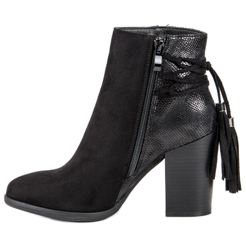 Black Boho boots 1