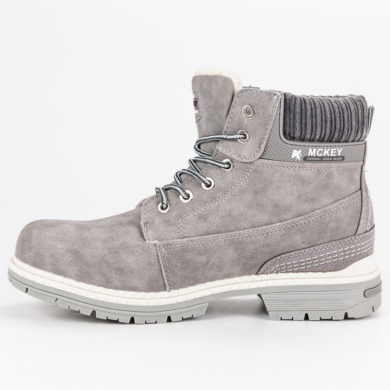 McKey Gray Women's Trappers grey 1