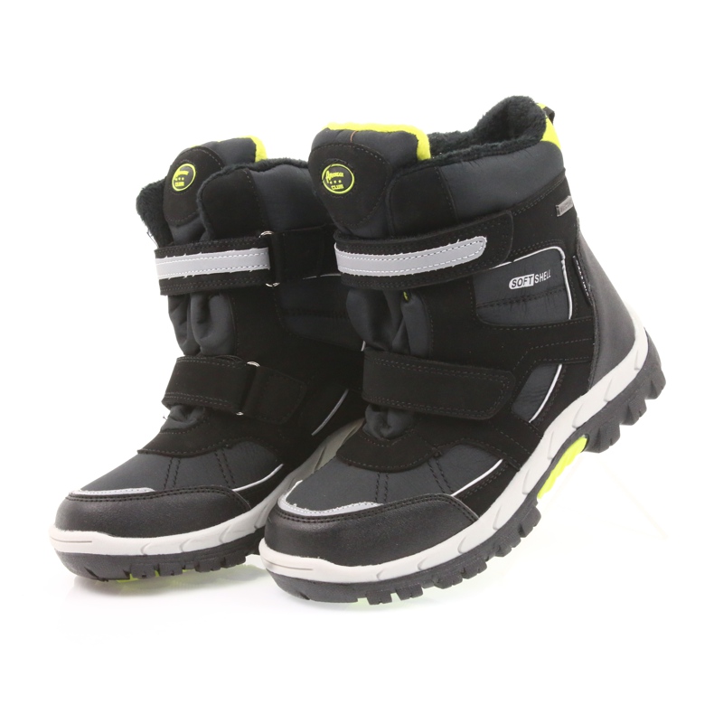 American Club Boots with a membrane American 1813 black green 4 American Club Boots with a membrane American 1813 black green 4