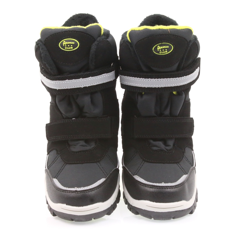 American Club Boots with a membrane American 1813 black green 3 American Club Boots with a membrane American 1813 black green 3