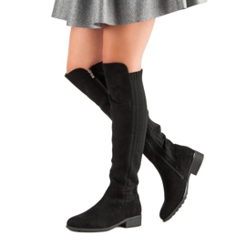 Filippo Flat Heel Boots black 2