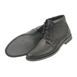 Riko men's boots Jodhpur boots 861 black 4