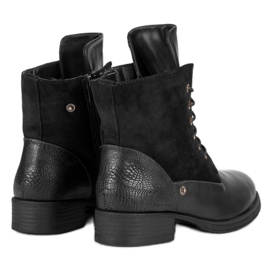 Black Bikery Boots 2