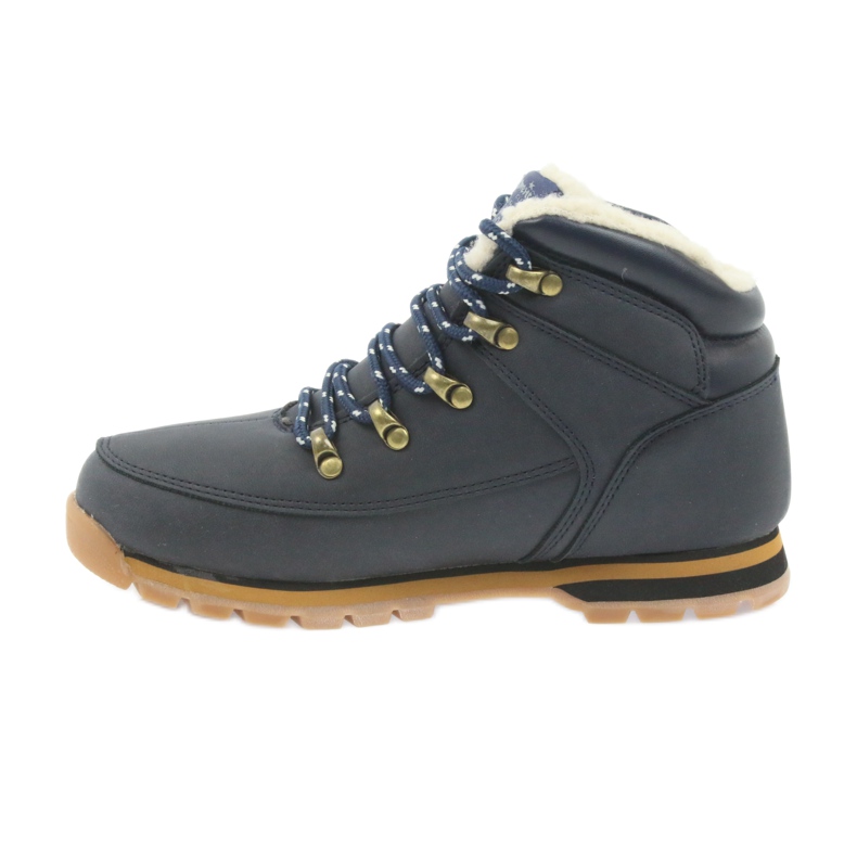American Club American high boots winter boots 152619 navy blue 2