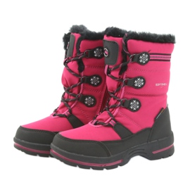 American Club American winter boots with a 702SB membrane black pink 3 American Club American winter boots with a 702SB membrane black pink 3