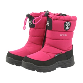 American Club American winter boots with 801SB membrane black pink 3 American Club American winter boots with 801SB membrane black pink 3