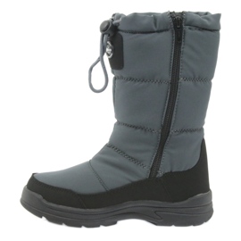 American Club Snow boots with American 801SB gray membrane black grey 2
