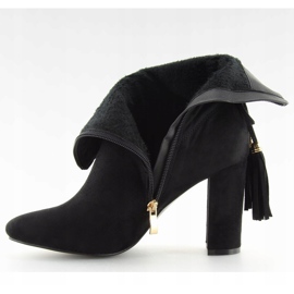 Black FA183 Black high heels 2