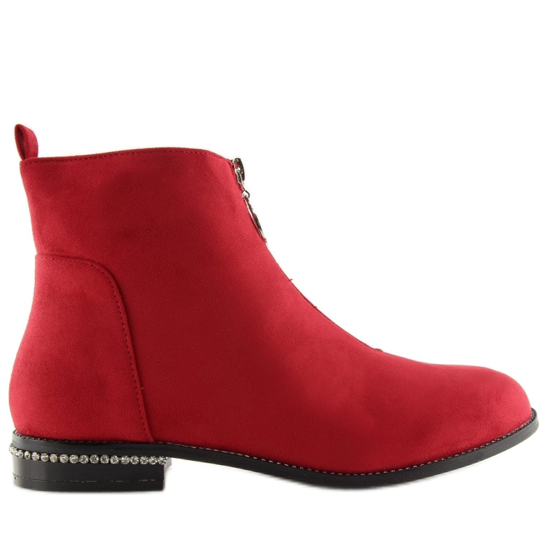 Red Women's red boots LL6300 Red 1