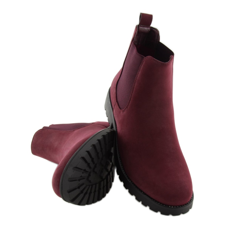 Maroon women's boots SP16 WINE-RED 1