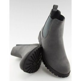 Gray Chelsea boots for women SP16 Gray grey 2
