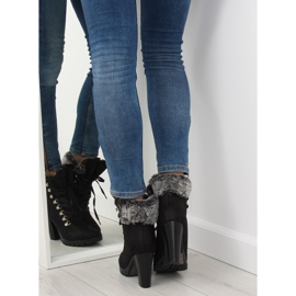 Black high-heeled boots N501 Black 1 Black high-heeled boots N501 Black 1
