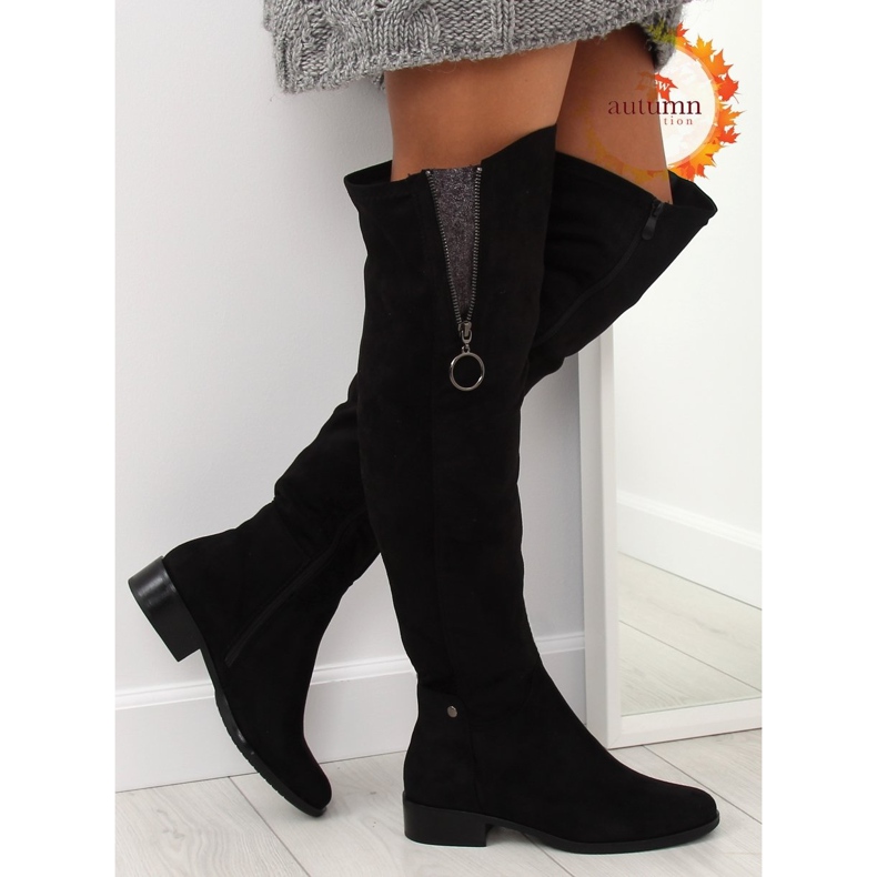 Over-knee boots black 7552-PG black 1 Over-knee boots black 7552-PG black 1