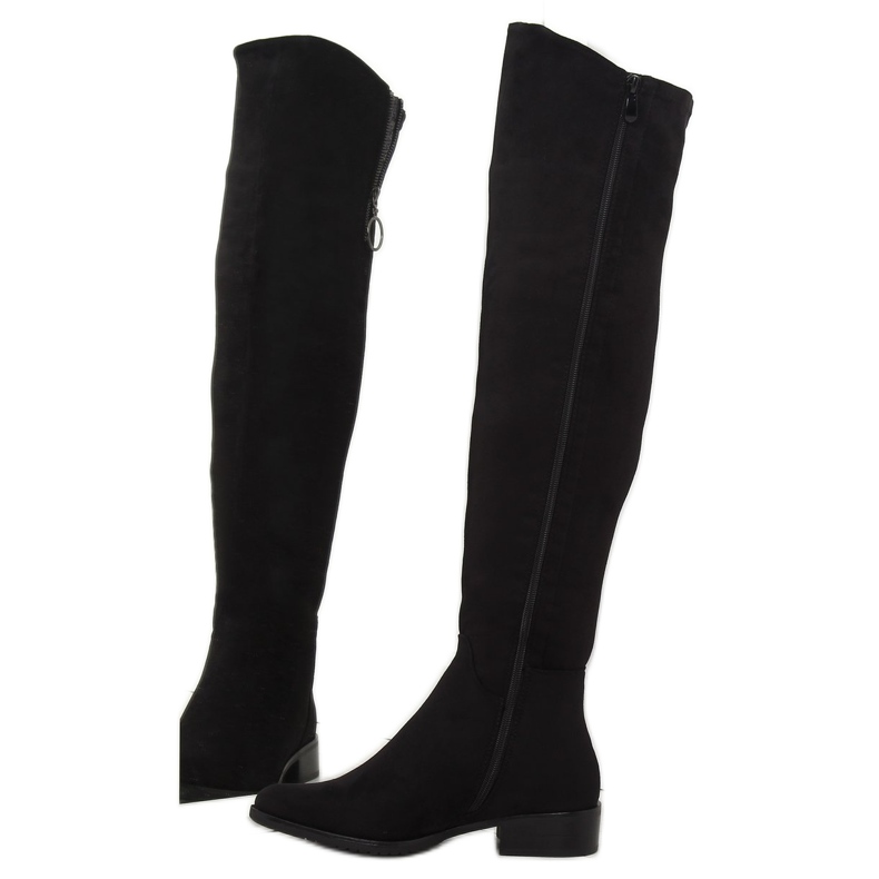 Over-knee boots black 7552-PG black 2 Over-knee boots black 7552-PG black 2