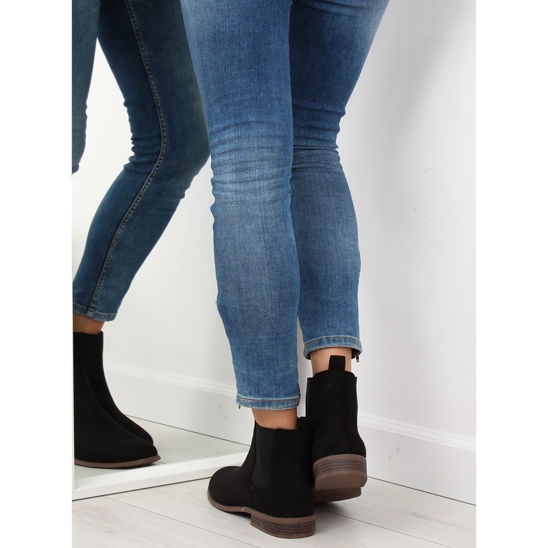 Black Chelsea boots for women LJ111 Nero 1 Black Chelsea boots for women LJ111 Nero 1