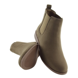 Brown Chelsea boots LJ111 Tortora 1