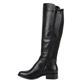 Black VINCEZA boots 1