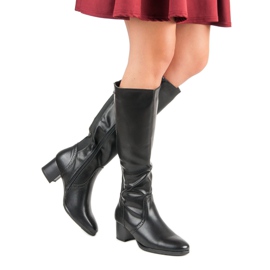 Filippo Black Classic Boots 2