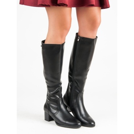 Filippo Black Classic Boots 1