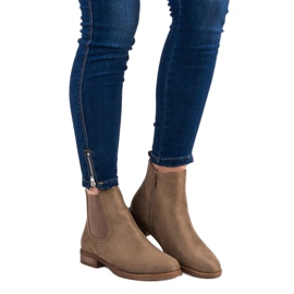 Suede Chelsea boots brown 1 Suede Chelsea boots brown 1