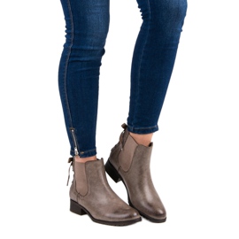 Kayla Chelsea boots brown multicolored 1