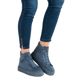 Wilady Sneakers over the ankle blue 1 Wilady Sneakers over the ankle blue 1