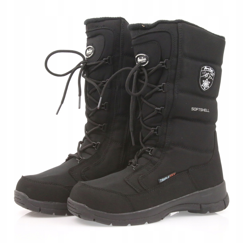 American Club Softshell boots with American SN12 / 20 membrane black 3