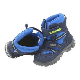 Bartek Children's boots with a 1931 navy blue/blue membrane 5