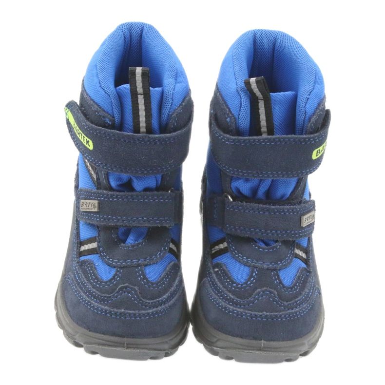 Bartek Children's boots with a 1931 navy blue/blue membrane 3