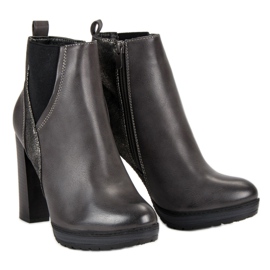 Erynn Sexy gray boots grey 2 Erynn Sexy gray boots grey 2