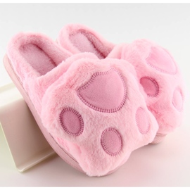 Pink women's slippers DD93 Pink 2