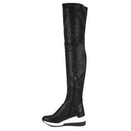 SDS Sporty wedge boots black 1 SDS Sporty wedge boots black 1