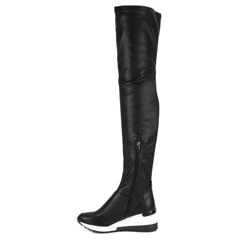 SDS Sporty wedge boots black 1 SDS Sporty wedge boots black 1